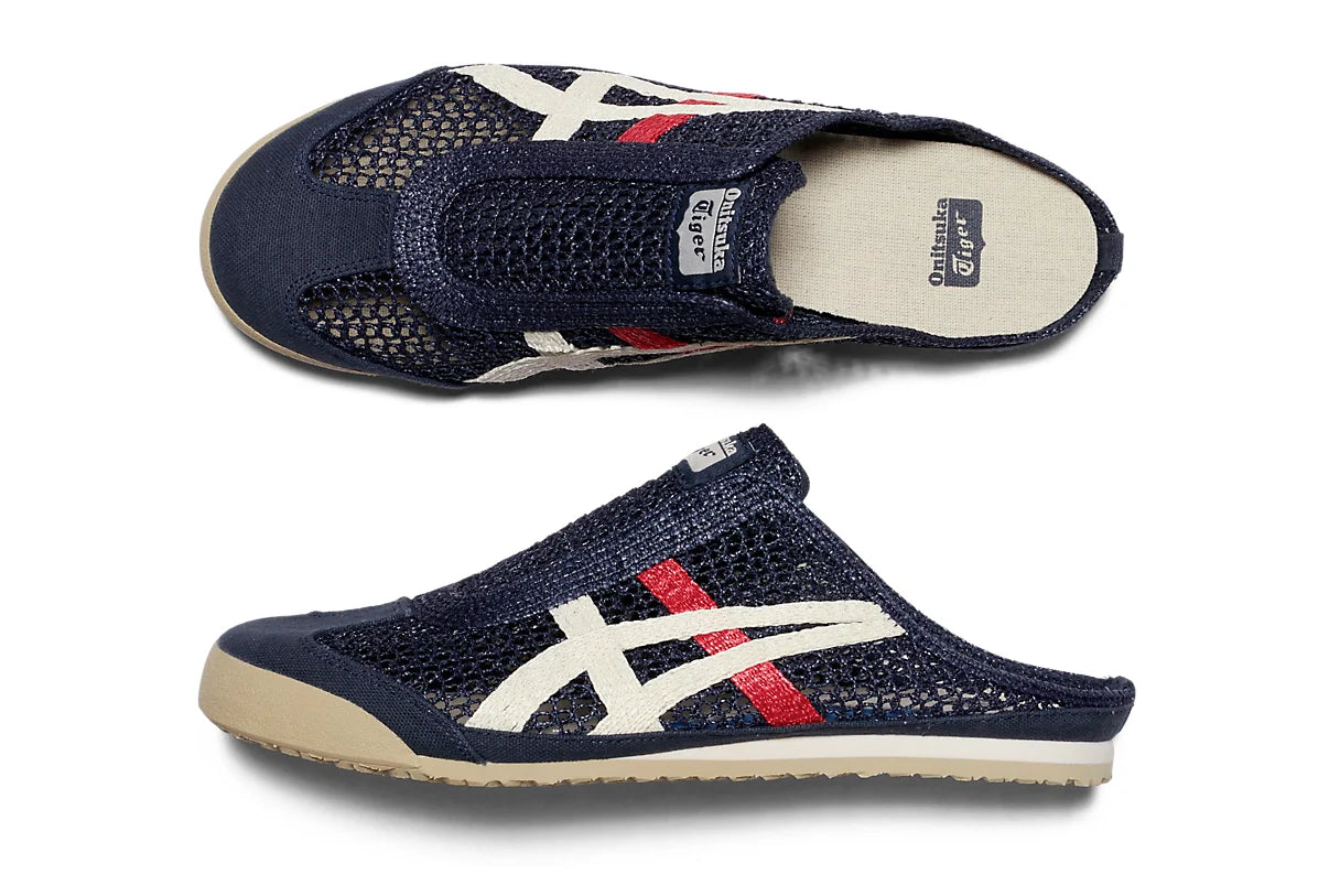 Onitsuka Tiger Mexico 66 Sabot Iron Navy Cream Azul