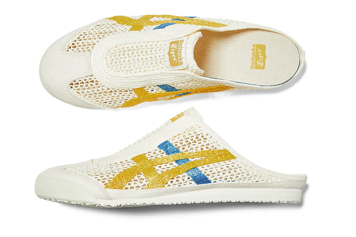 Onitsuka Tiger Mexico 66 Sabot Cream Mustard Bege