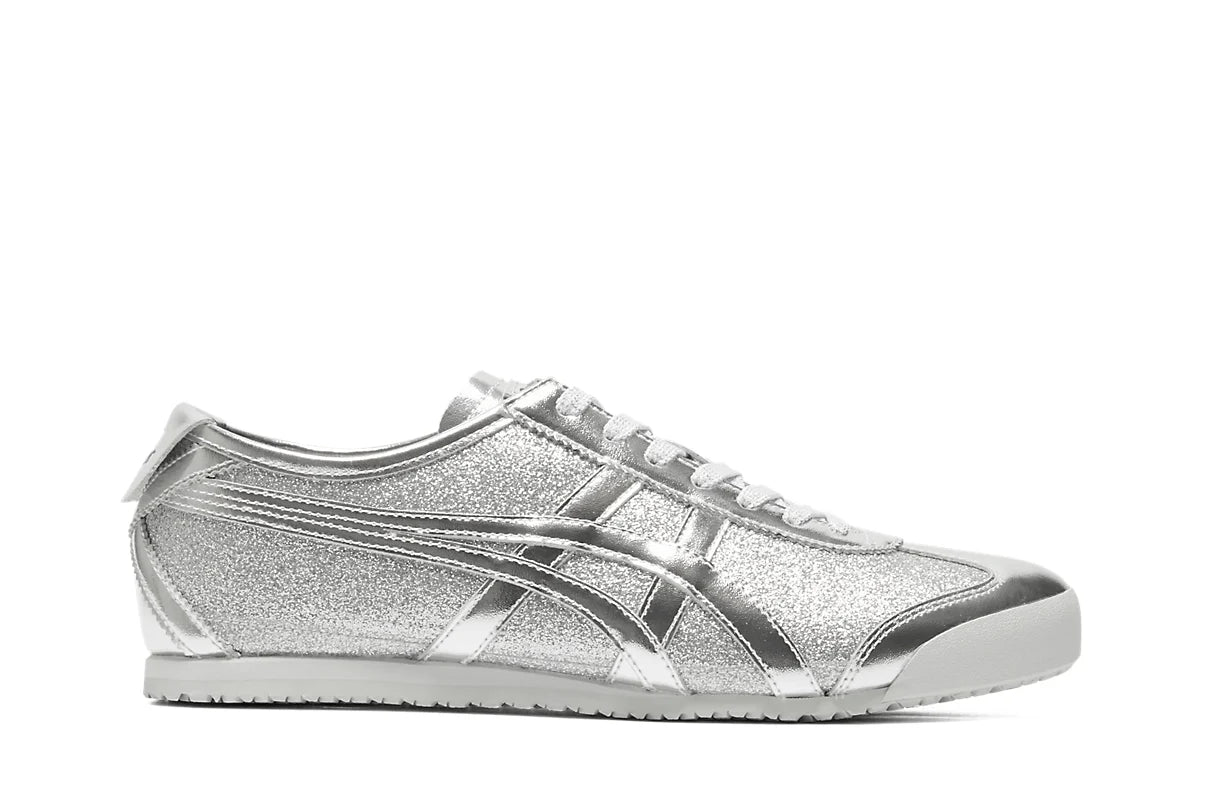Onitsuka Tiger MEXICO66 シルバー【24.5】 Onitsuka Tiger Mexico 66 Glitter Pack Pure Silver Prateado – LOWBANK