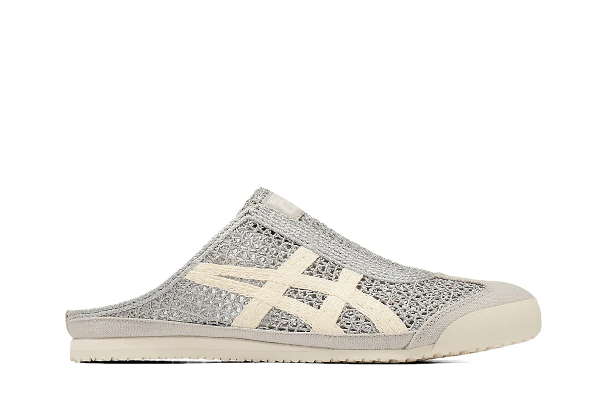 Onitsuka Tiger サンダル MEXICO 66 SABOT 24cm Onitsuka Tiger Mexico 66 Sabot Pure Silver Cream Cinza – LOWBANK