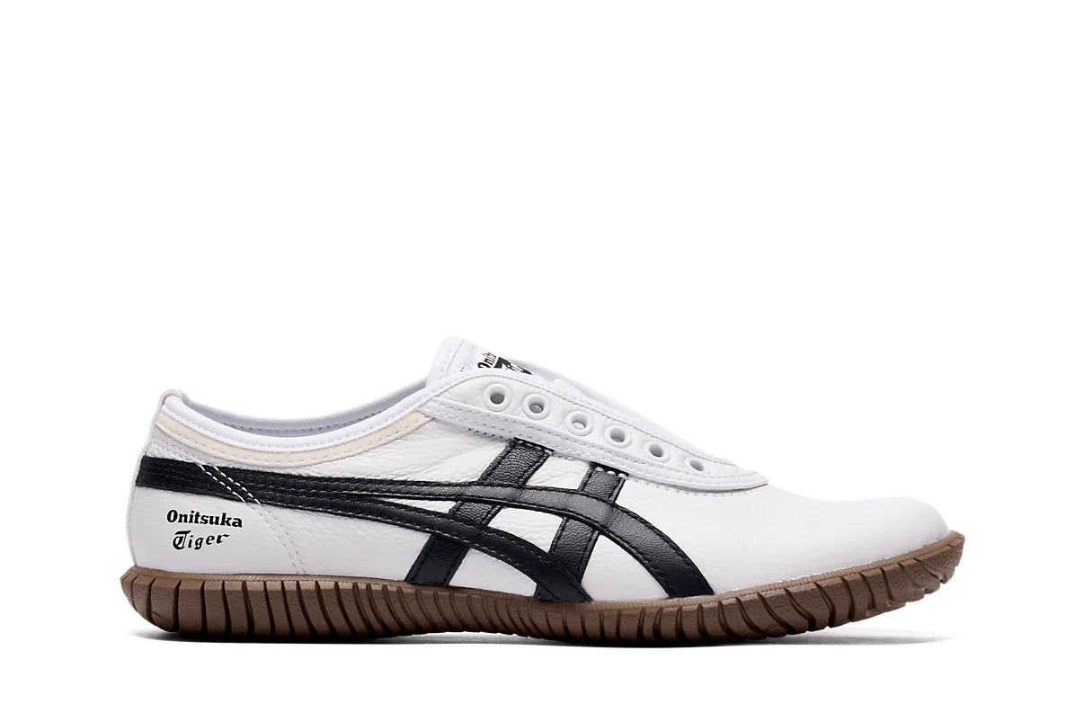 Onitsuka Tiger Tsunahiki Slip-On White/Black Branco – LOWBANK