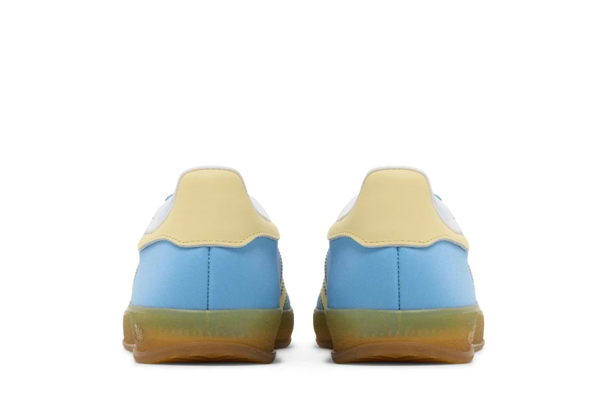Adidas Gazelle Indoor Semi Blue Burst Almost Yellow Azul