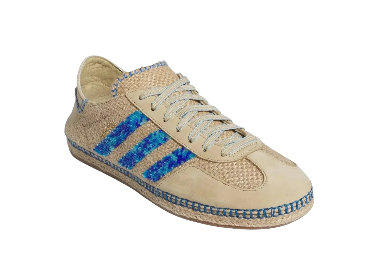 Adidas Gazelle x CLOT Linen Khaki Light Blue Marrom (PRONTA ENTREGA)