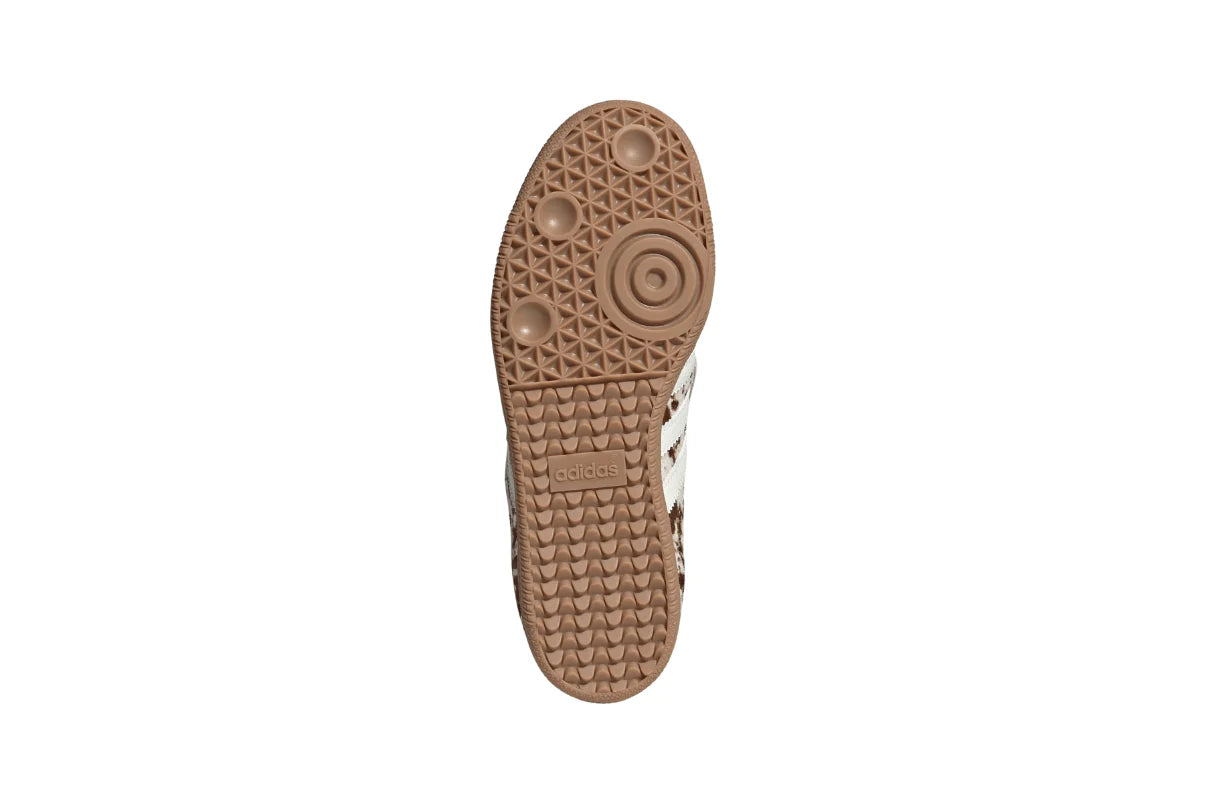 Adidas Samba LT Cow Print Brown White Marrom
