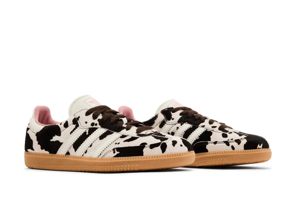 Adidas Samba OG Cow Print Bege (PRONTA ENTREGA)