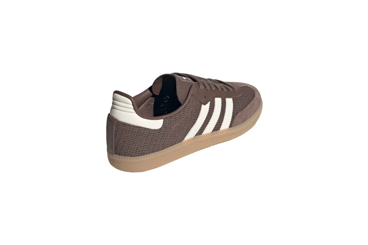 Adidas Samba OG Earth Strata Wonder White Marrom (PRONTA ENTREGA)