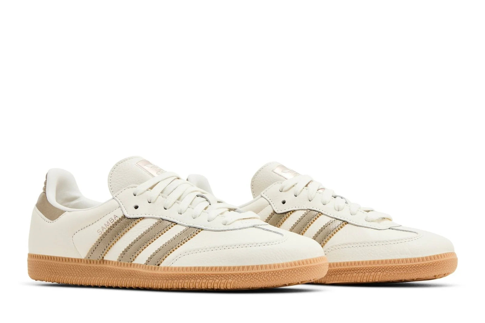 Adidas Samba Og Off White Cyber Metallic Branco (PRONTA ENTREGA)