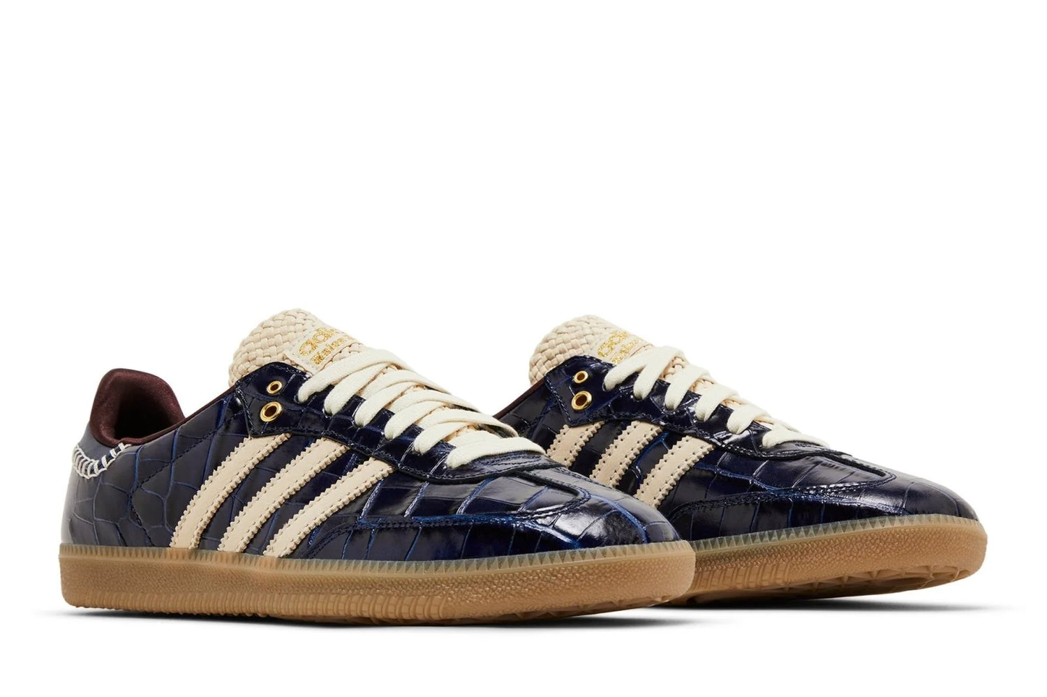 Adidas Samba x Wales Bonner Collegiate Navy Wonder White Azul Marinho (PRONTA ENTREGA)