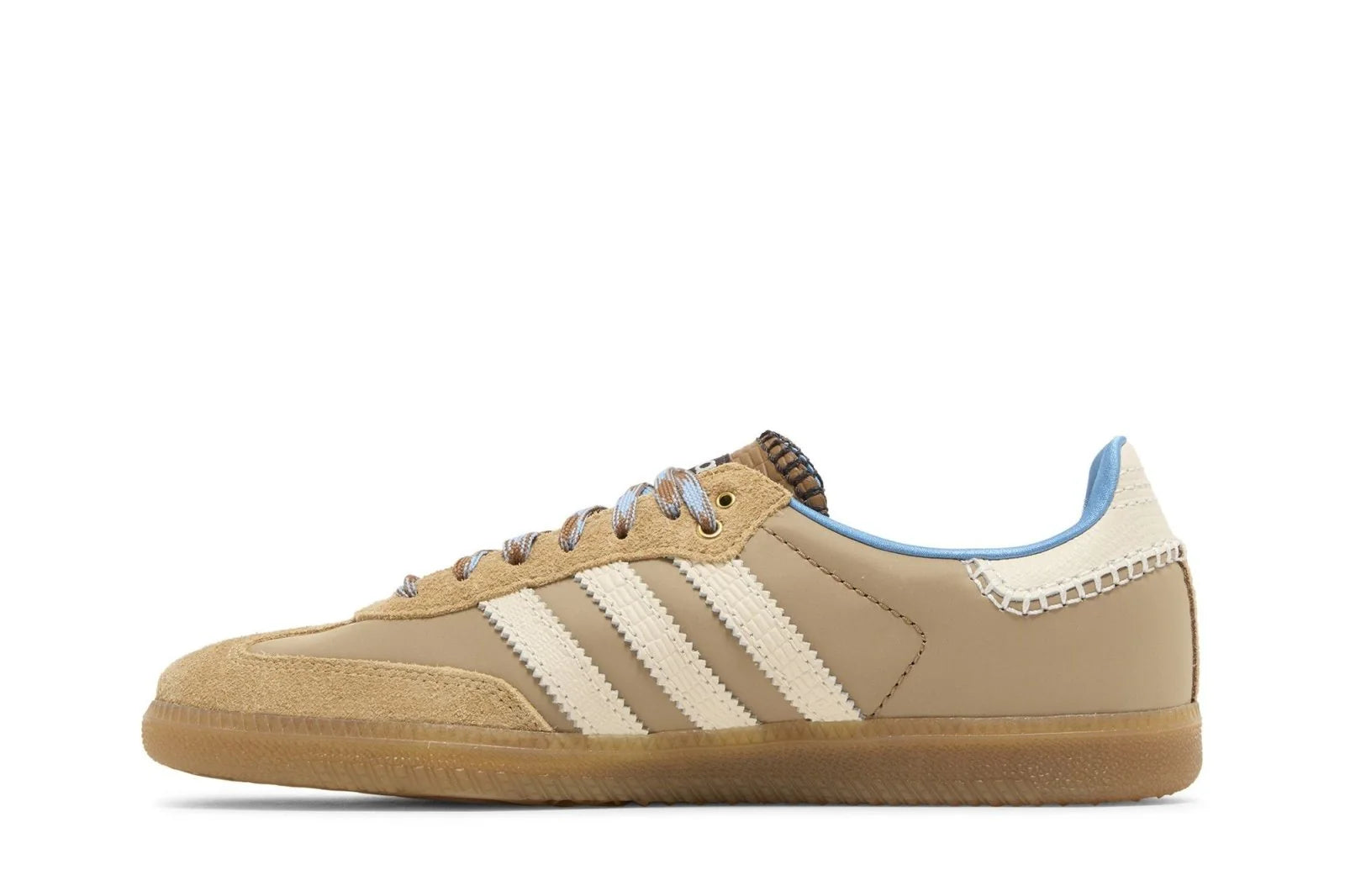 Adidas Samba x Wales Bonner Wonder White Marrom (PRONTA ENTREGA)