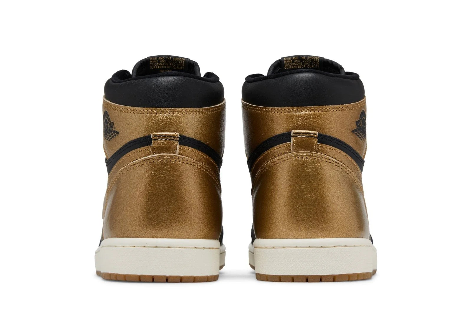 Air Jordan 1 High Og Black Metallic Gold Preto