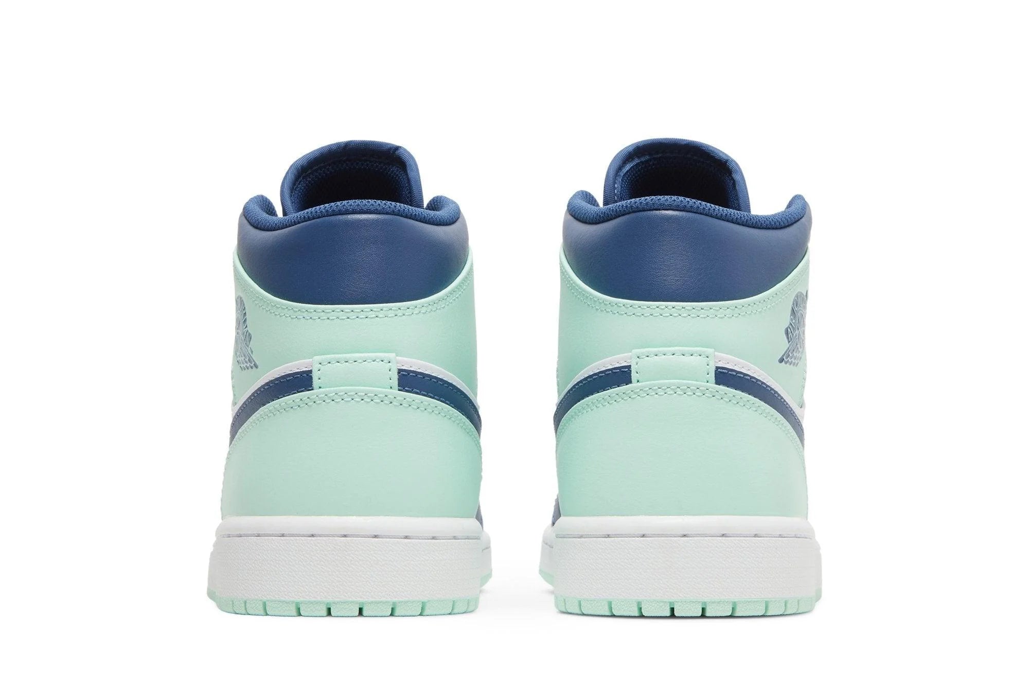 Air Jordan 1 Mid Aqua Blue Tint Verde