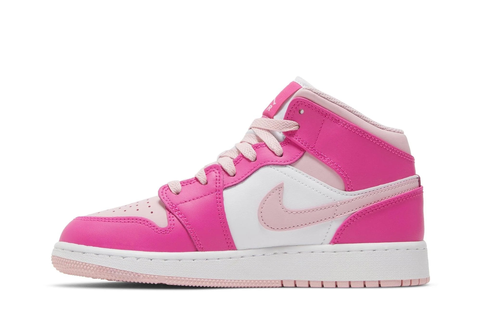 Air Jordan 1 Mid GS Fierce Pink Rosa