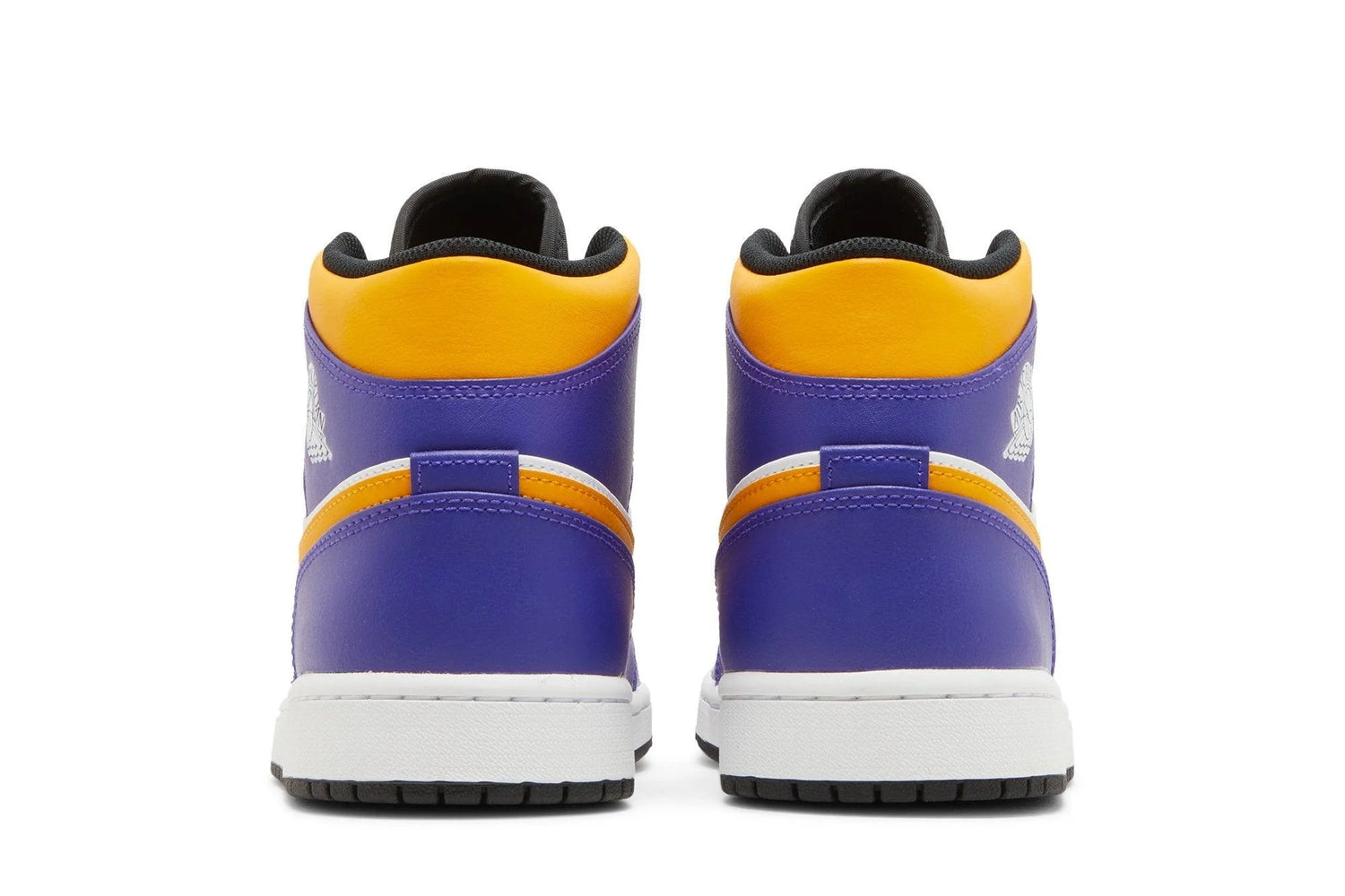 Air Jordan 1 Mid Lakers Roxo/Amarelo