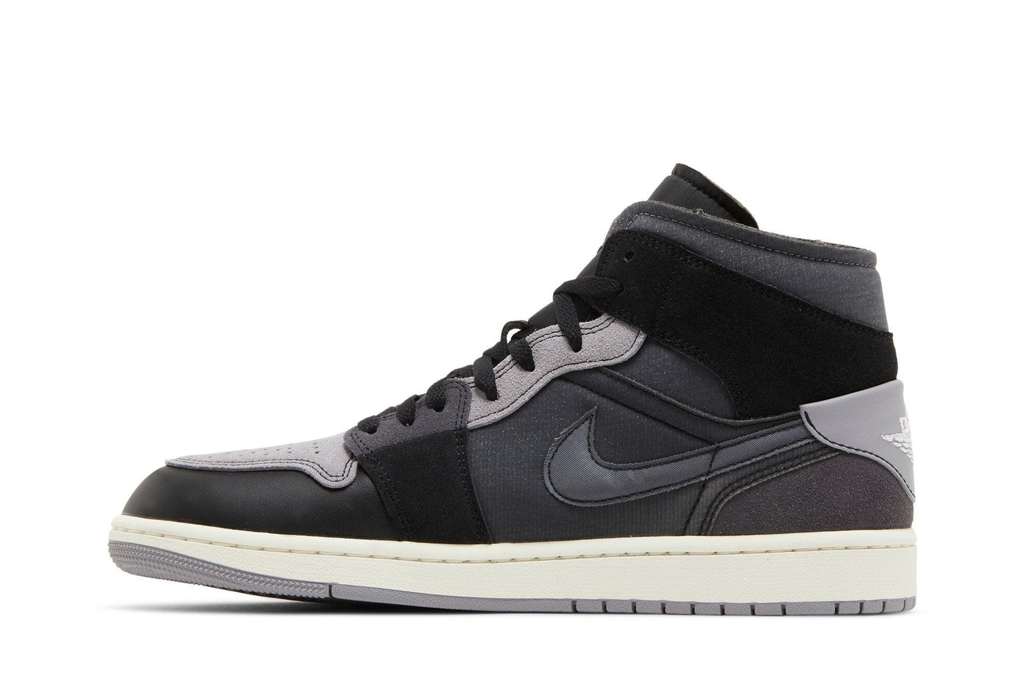 Air Jordan 1 Mid SE Craft Inside Out Black Preto