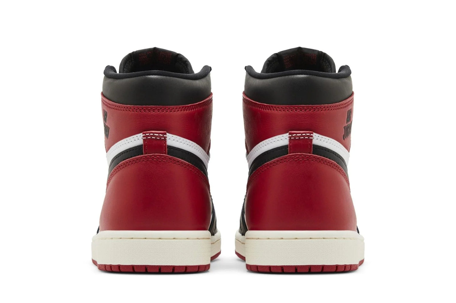 Air Jordan 1 Retro High OG Black Toe Reimagined Vermelho