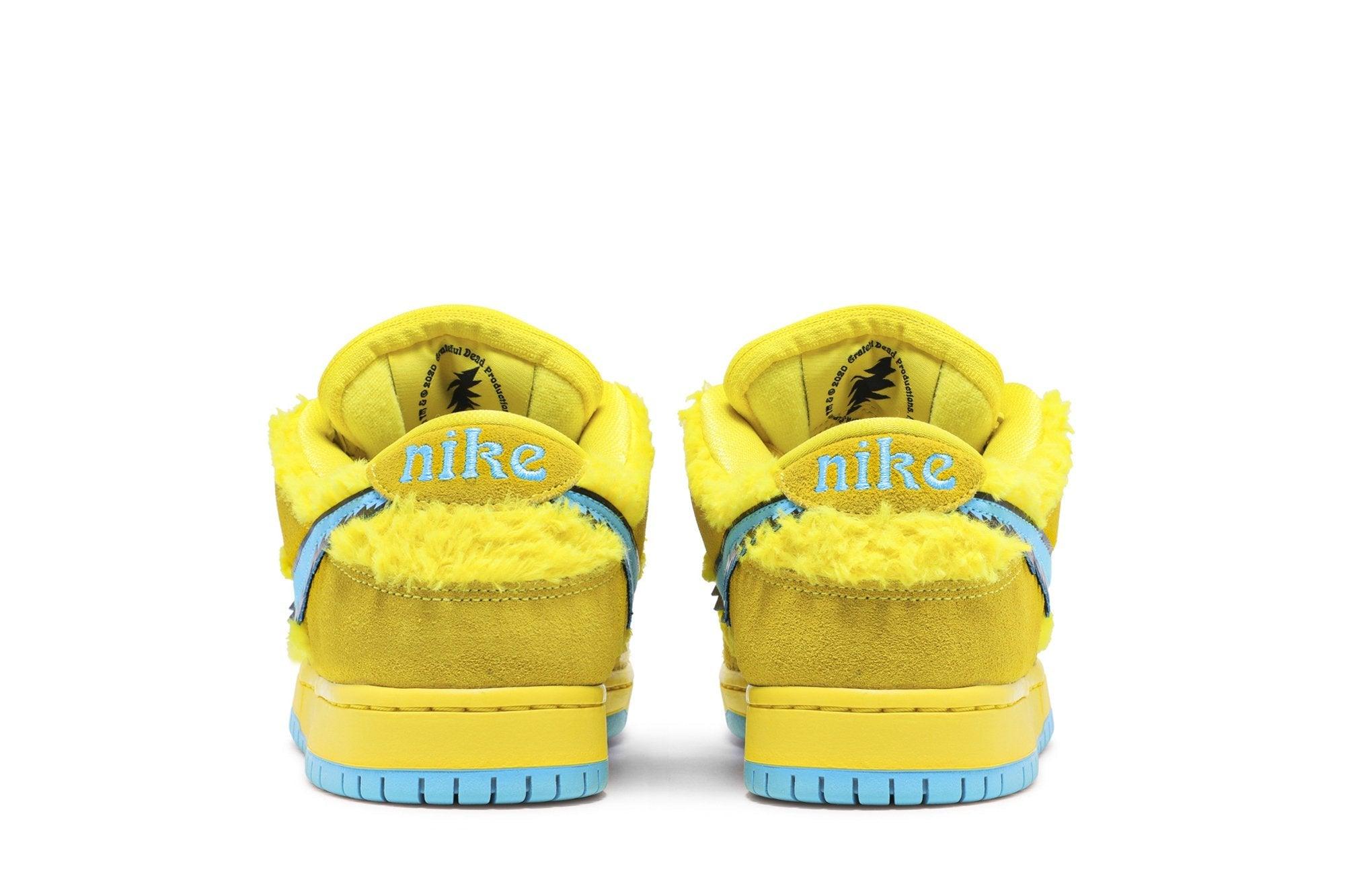 Grateful Dead x Nike SB Dunk Low Yellow Bear Amarelo