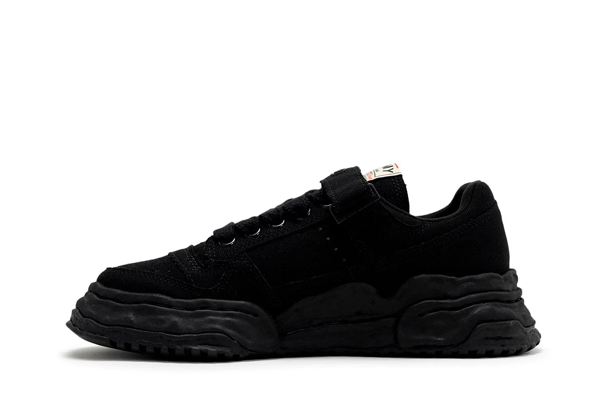 Maison Mihara Yasuhiro "Keith" OG Sole Canvas Low-top Black Preto