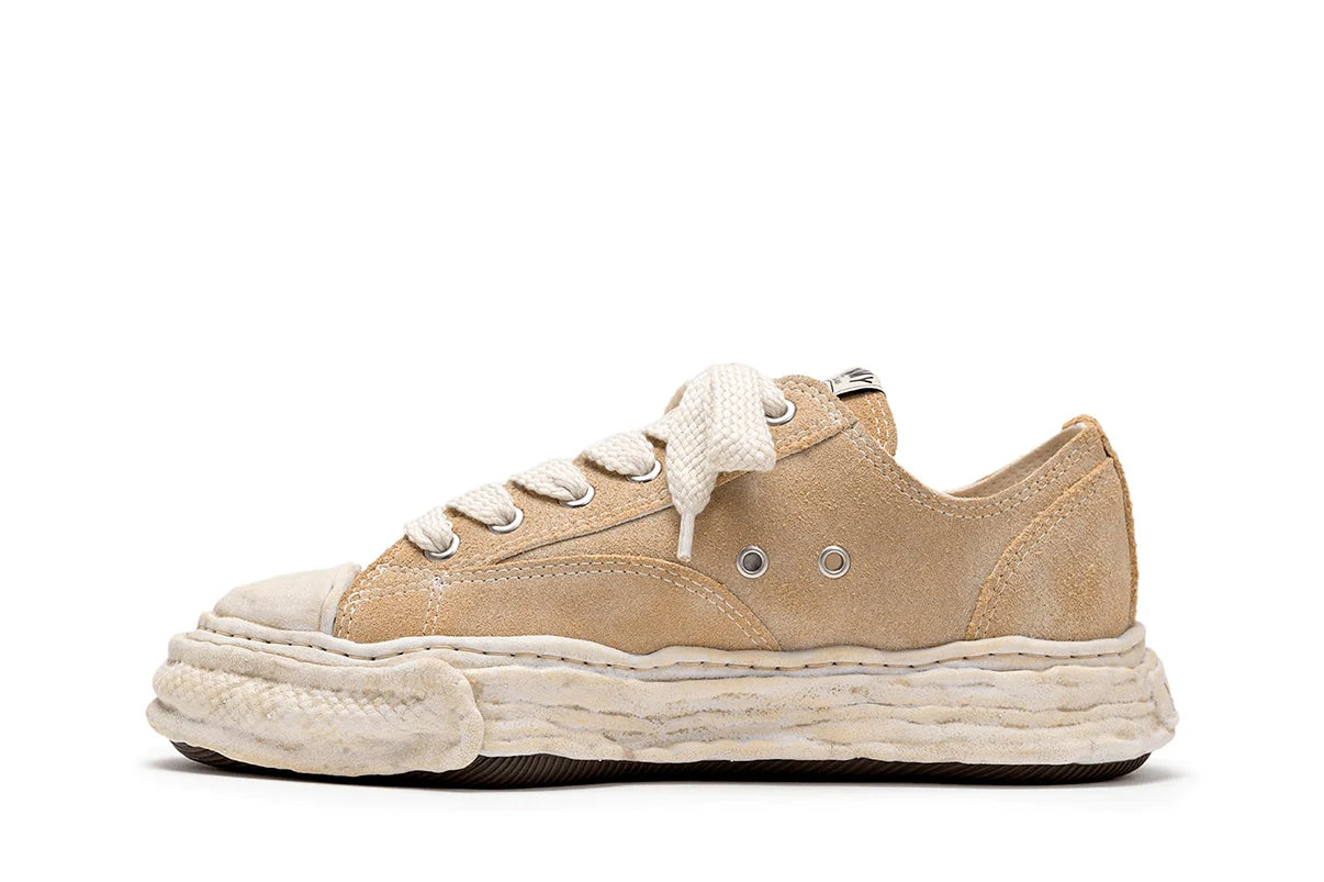 Maison Mihara Yasuhiro "PETERSON23" OG Sole Vintage Suede Low-top Bege