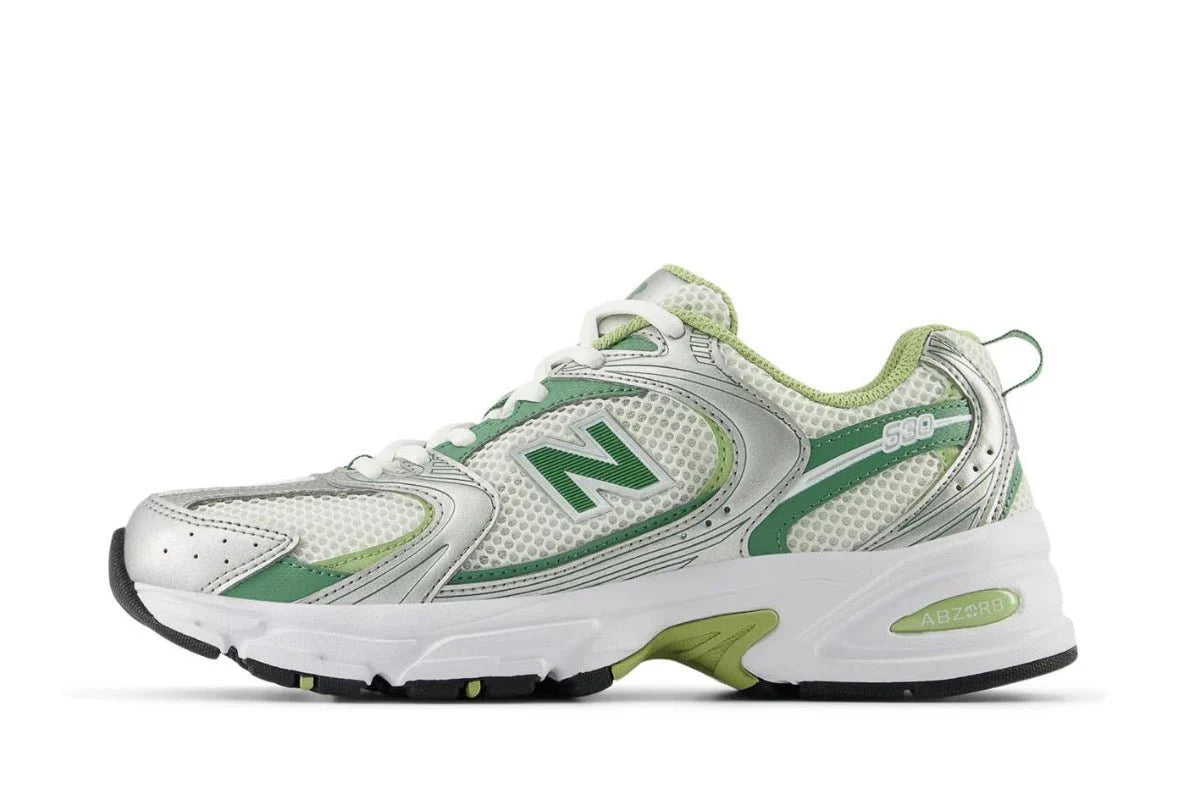 New Balance 530 White Green Matcha Verde