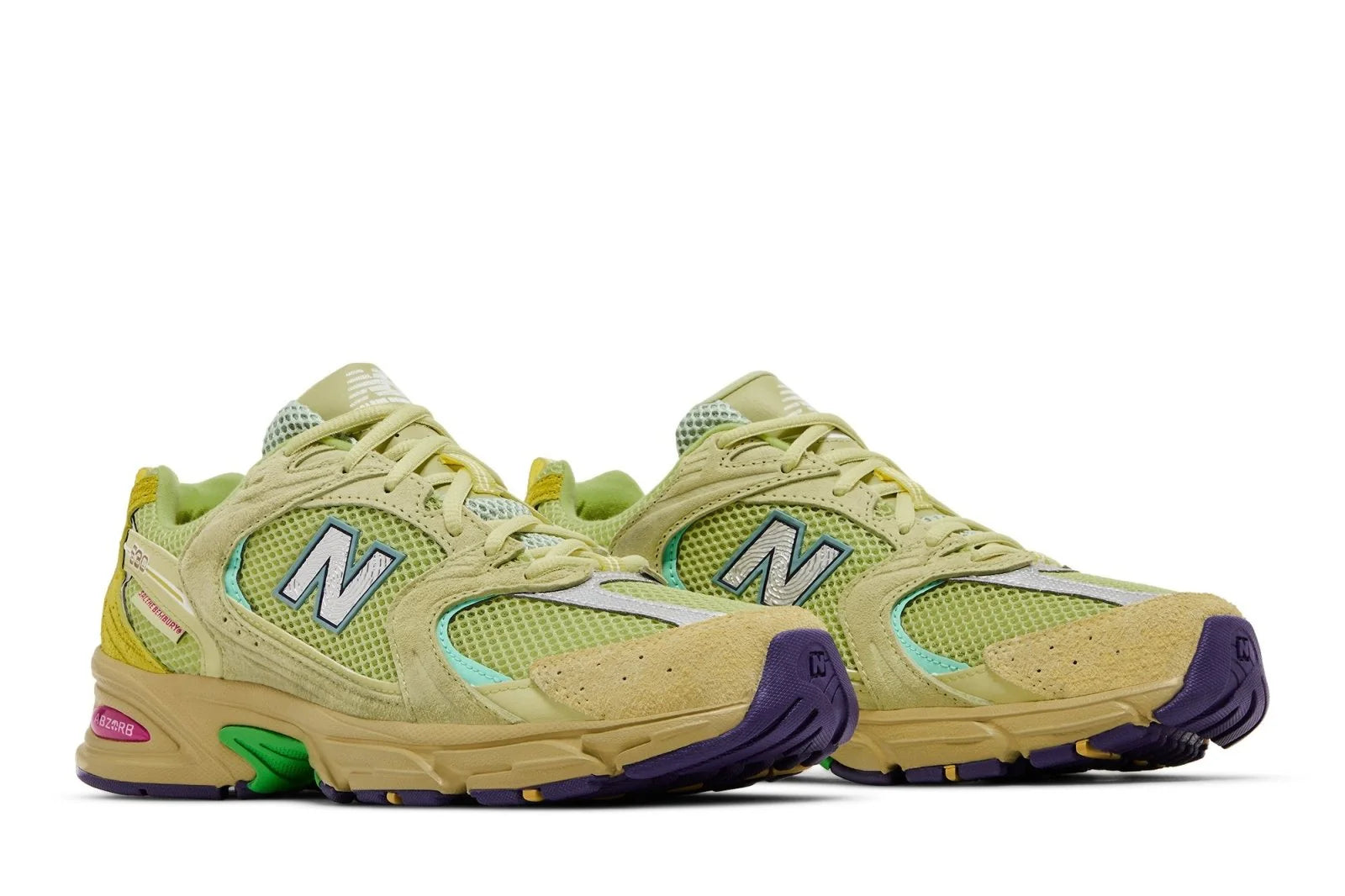 New Balance 530 x Salehe Bembury Prosperity Be The Prize Verde (PRONTA ENTREGA)