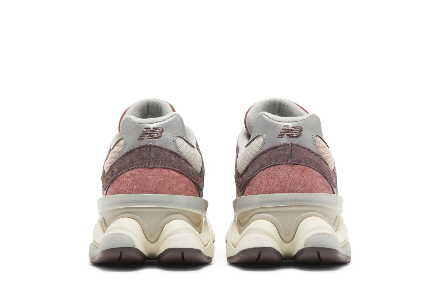 New Balance 9060 Mineral Red Truffle Rain Cloud Vermelho