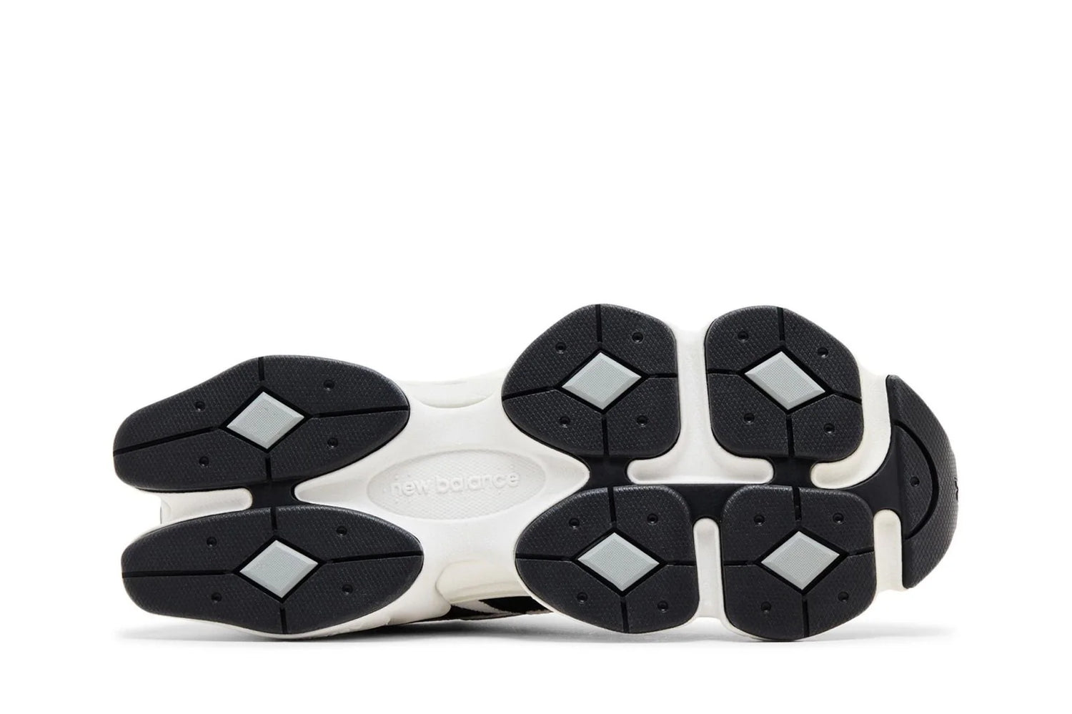 New Balance 9060 Reflection Black Suede Branco