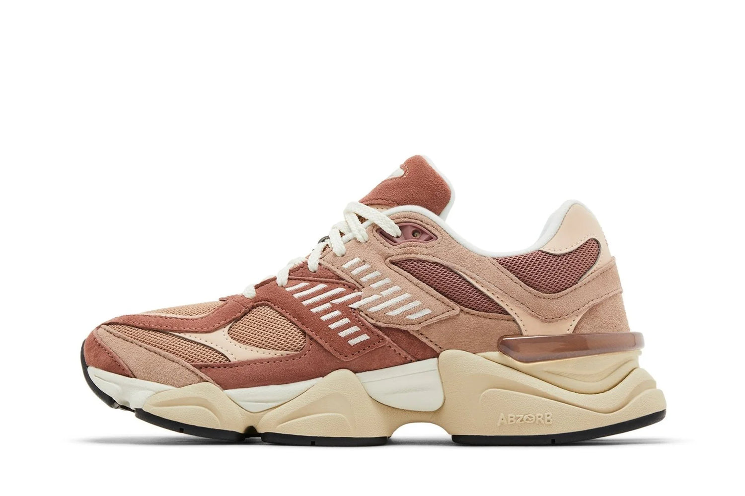 New Balance 9060 Sparrow Flat Taupe Marrom (PRONTA ENTREGA)