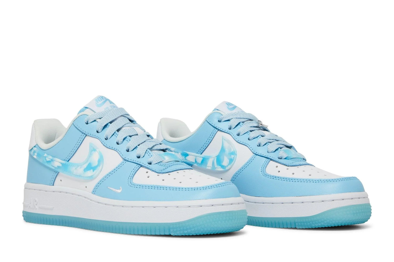 Nike Air Force 1 Low Nail Art Azul