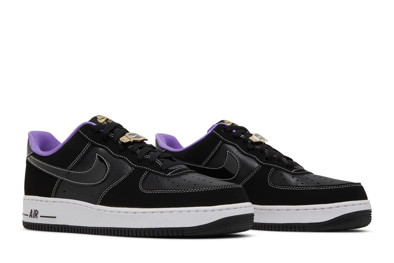 Nike Air Force 1 Low World Champ Lakers Preto