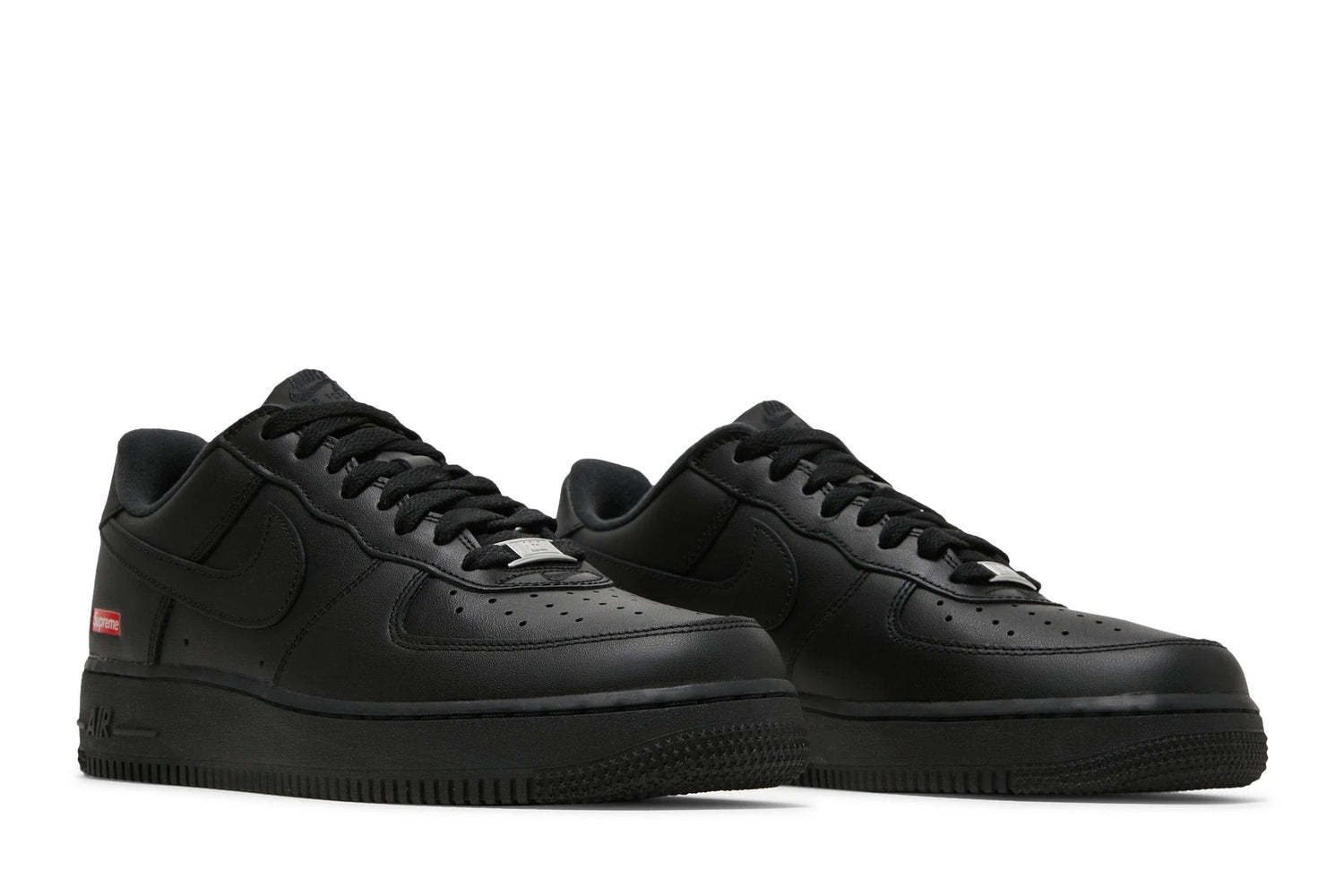Nike Air Force 1 Low x Supreme Black Preto