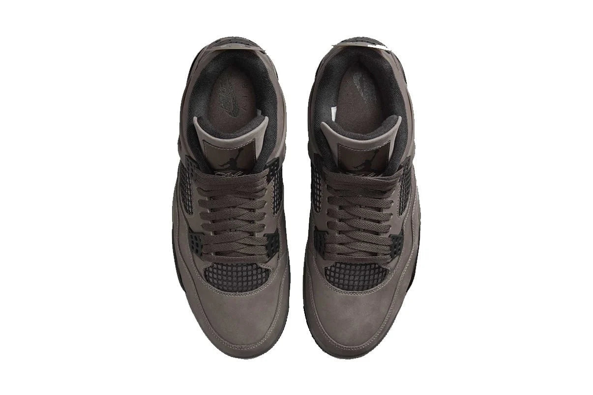 Nike Air Jordan 4 Cave Stone and Black Marrom