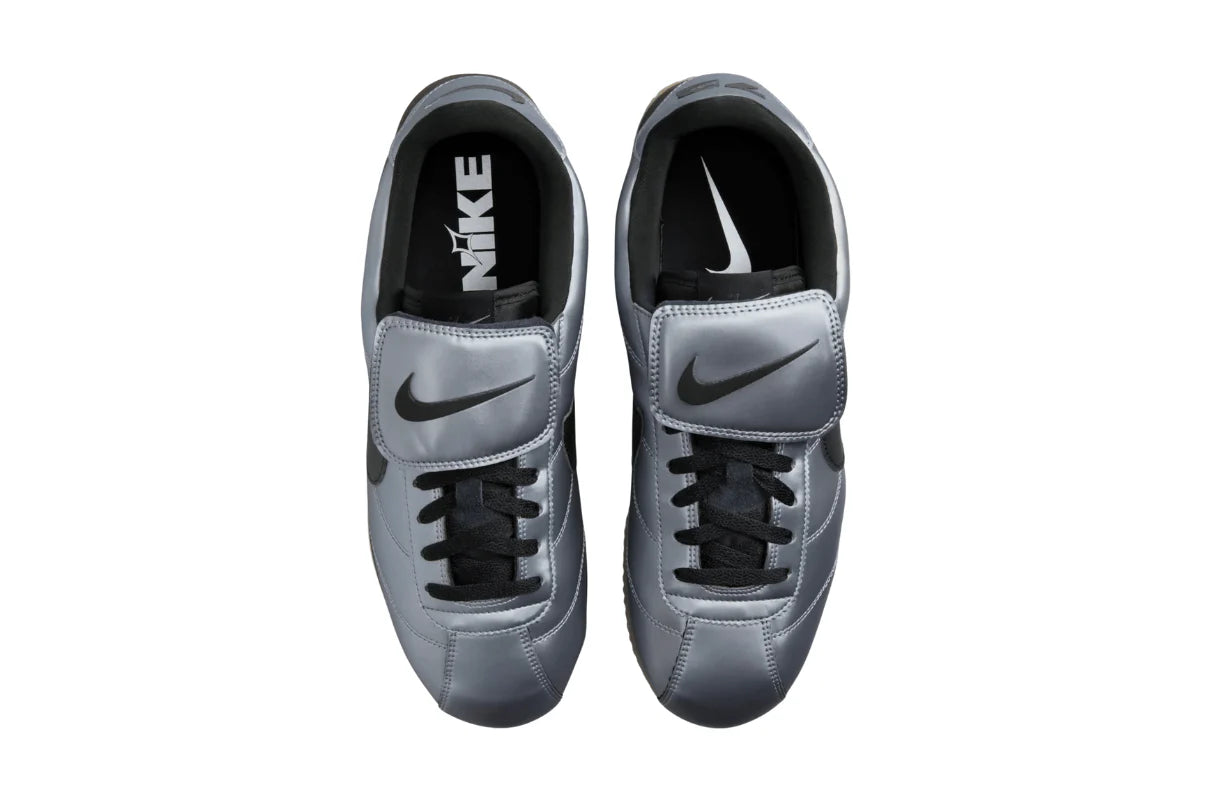Nike Cortez SE Tiempo Pack Metallic Cool Grey Cinza