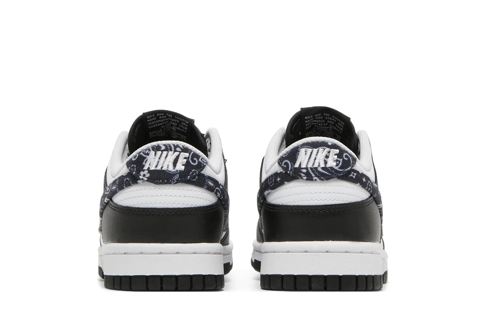 Nike Dunk Low Black Paisley Preto