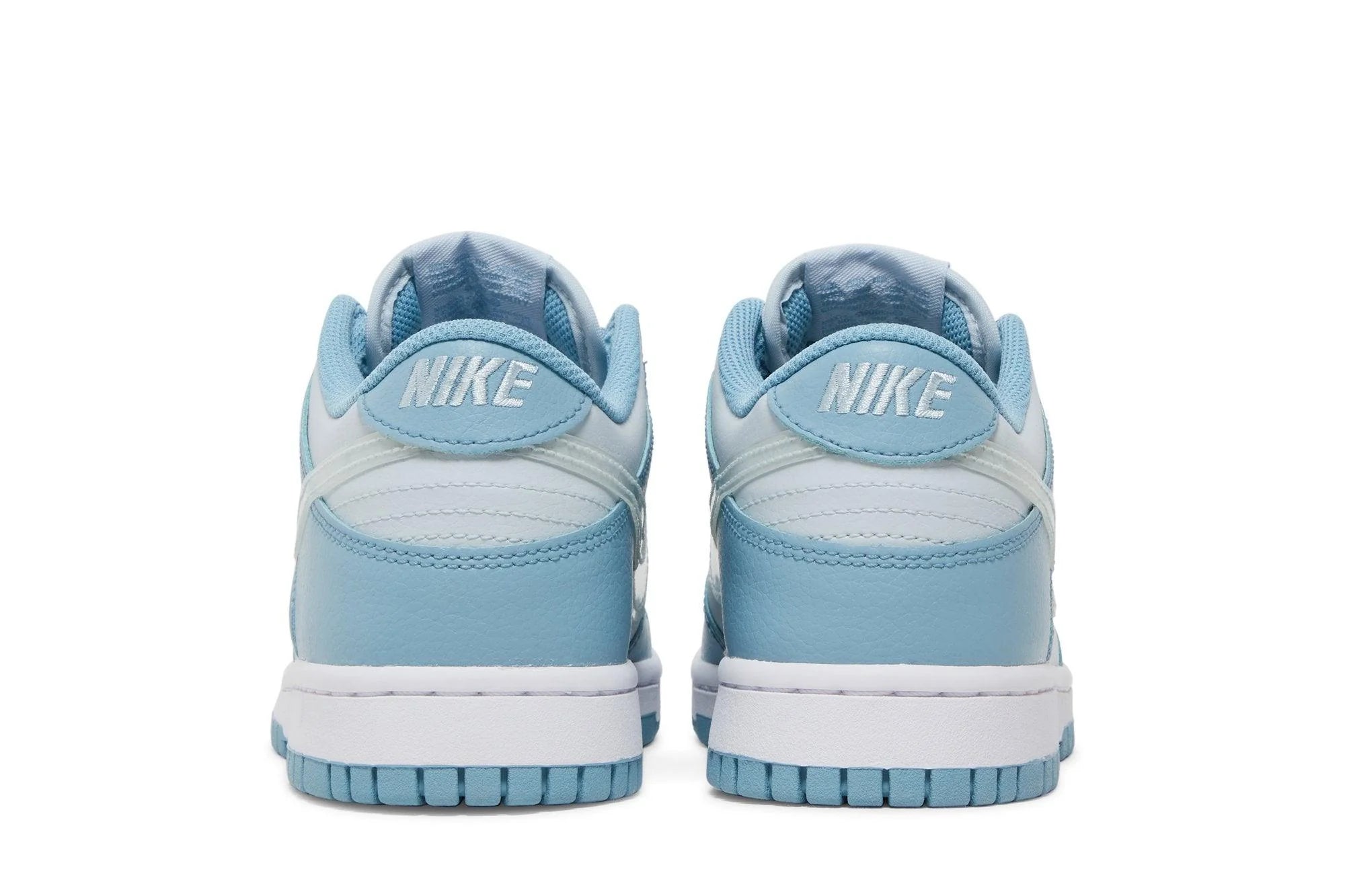 Nike Dunk Low Blue Clear Swoosh Azul