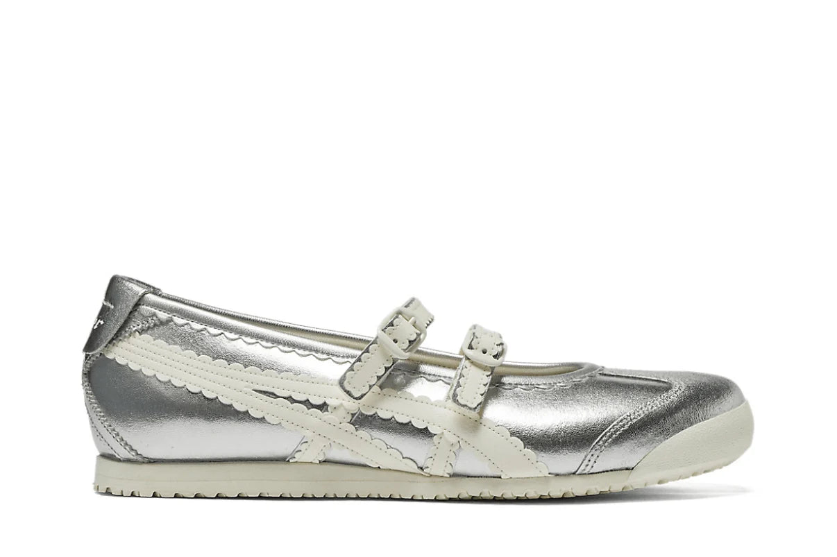 Onitsuka Tiger Mexico 66 TGRS Silver Cream Prateado – LOWBANK