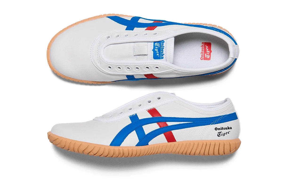 Onitsuka Tiger Tsunahiki Slip-On White/Directoire Blue Branco