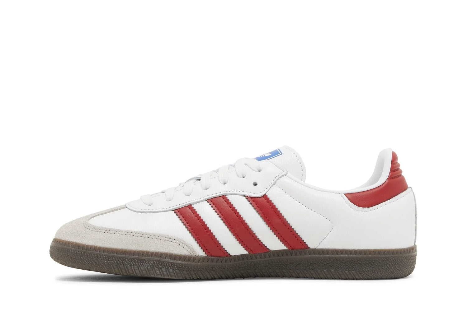 Adidas Samba OG White Scarlet Branco (PRONTA ENTREGA)