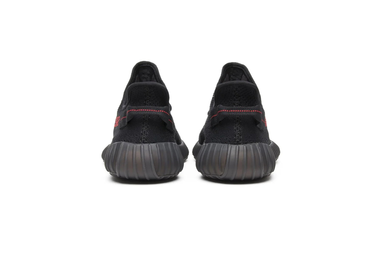 Yeezy Boost 350 v2 Black Red (Bred) Preto