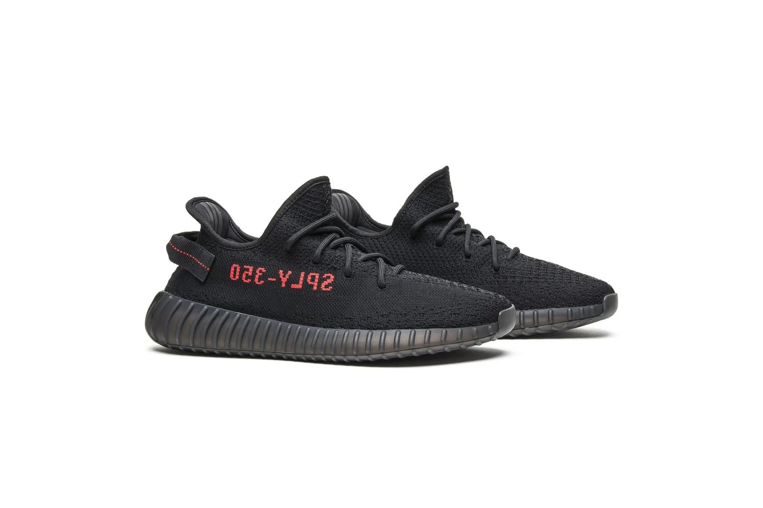 Yeezy Boost 350 v2 Black Red (Bred) Preto