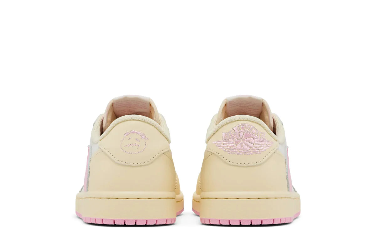 Air Jordan 1 Retro Low OG SP Travis Scott Shy Pink Bege