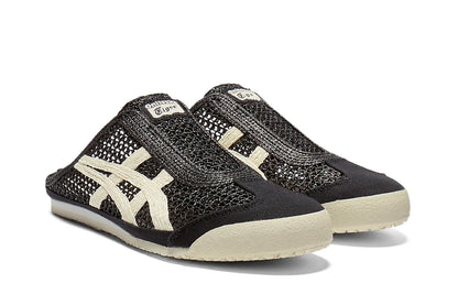 Onitsuka Tiger Mexico 66 Sabot Black Cream Preto