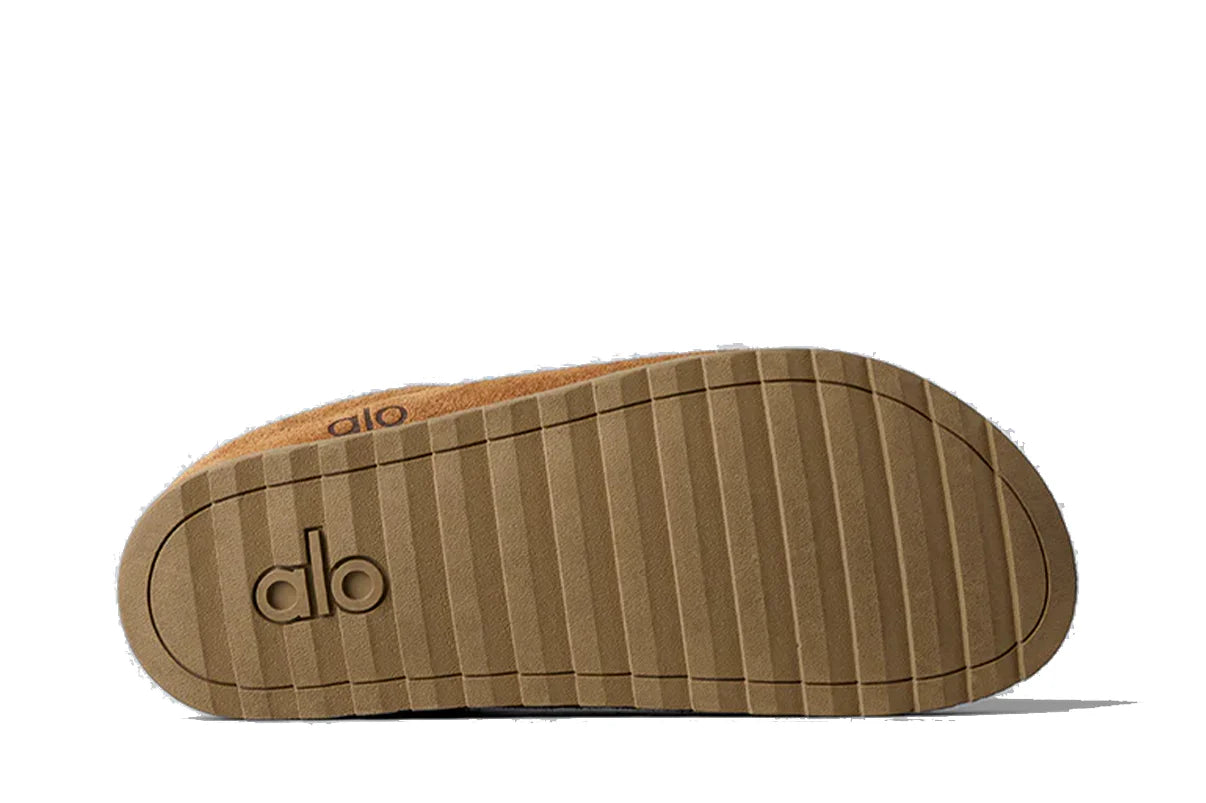 Slipper Alo Yoga Recovery Saddle/Ivory Bege