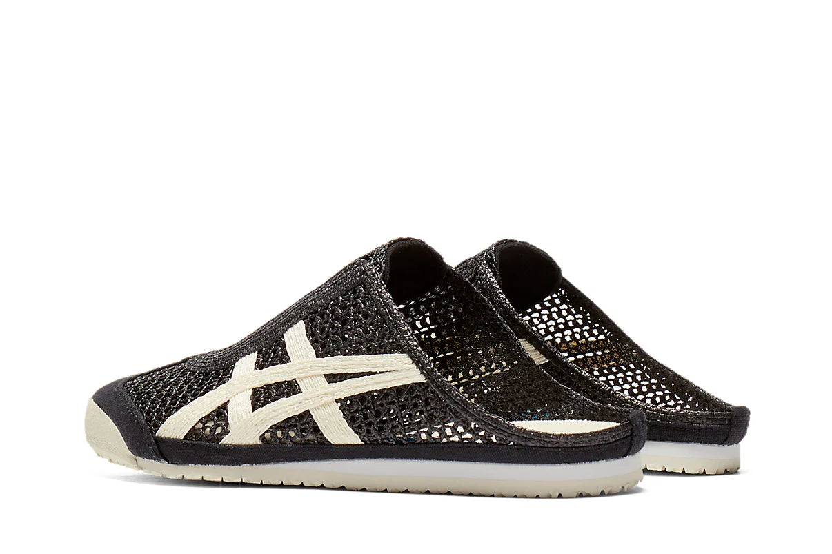 Onitsuka Tiger Mexico 66 Sabot Black Cream Preto
