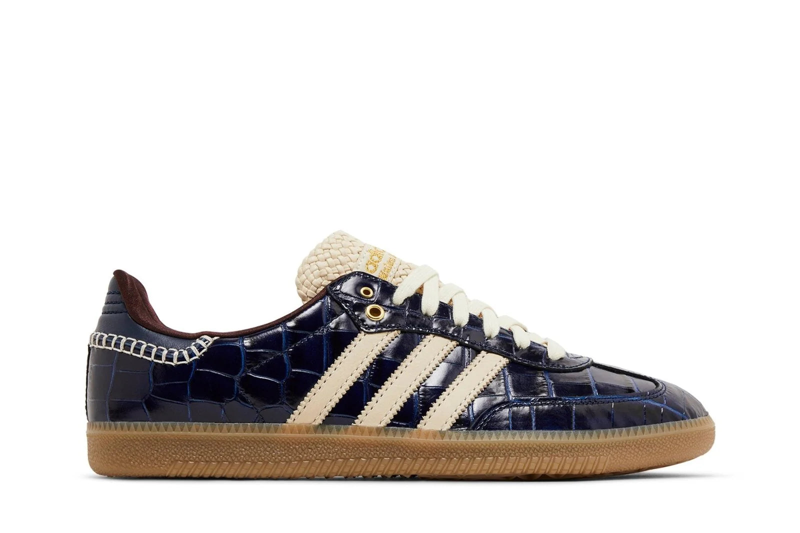 Adidas Samba x Wales Bonner Collegiate Navy Wonder White Azul Marinho