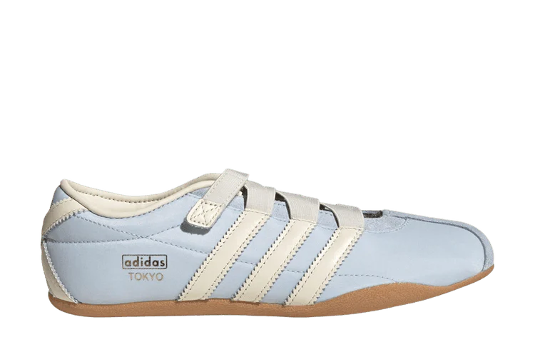 Adidas Tokyo Mary Jane Crystal Sky Cream White Azul