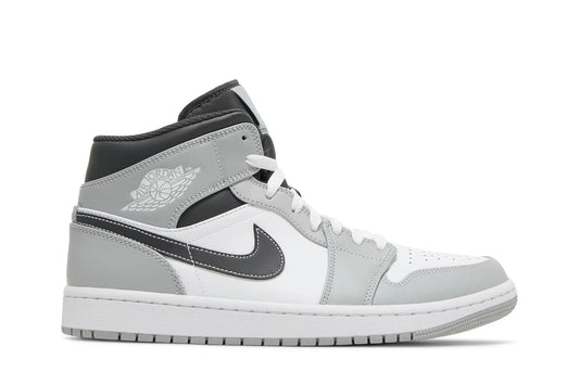 Air Jordan 1 Mid Light Smoke Grey Cinza