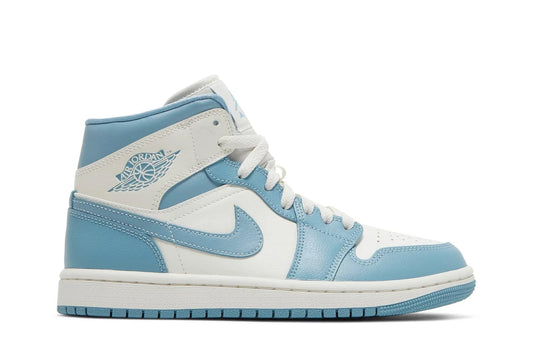 Air Jordan 1 Mid University Blue (UNC) Azul
