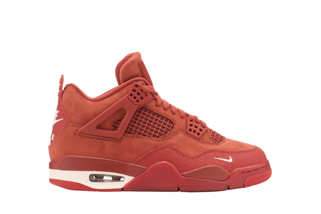 Air Jordan 4 Retrô OG SP Nigel Sylvester Brick by Brick Vermelho