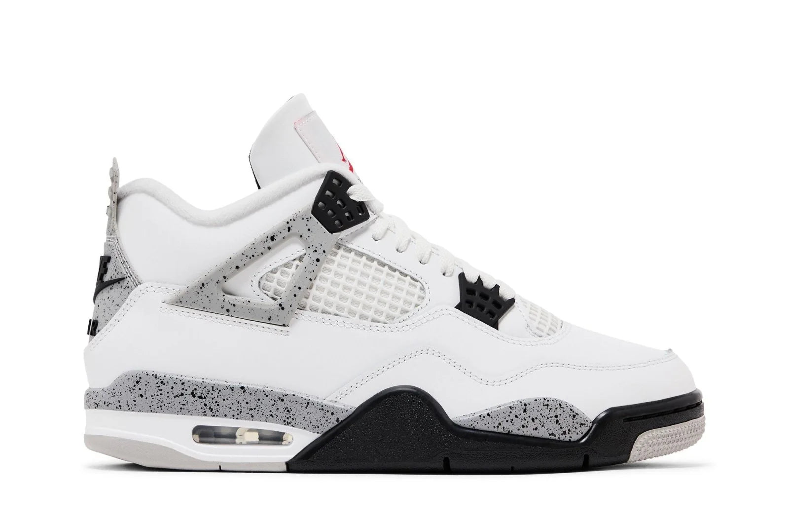 Air Jordan 4 Retro OG Nike White Cement Couro Branco