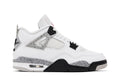 Air Jordan 4 Retro OG Nike White Cement Couro Branco